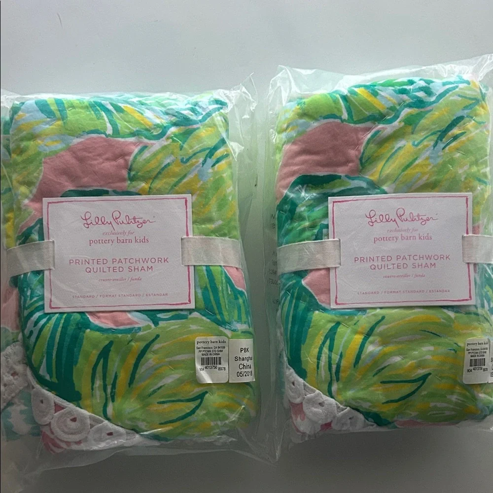 | Lilly Pulitzer x Pottery Ban | Quilted Shams